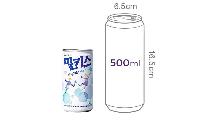 [롯데칠성] 밀키스 (190mL X 6개)