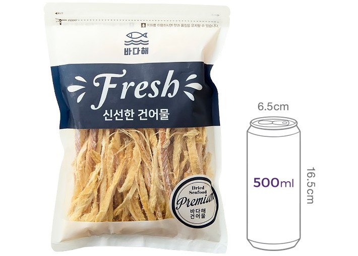 [바다해] 실속형 황태채 250g