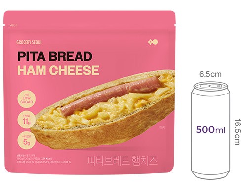 [그로서리서울] 피타브레드 햄치즈 샌드위치 (4입)