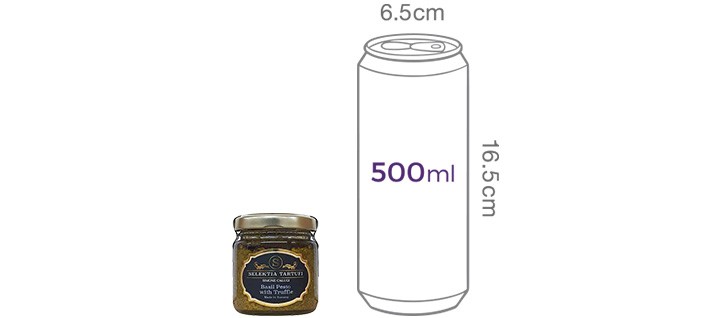 [셀렉티아] 트러플 바질페스토 80g (썸머 트러플 5%)