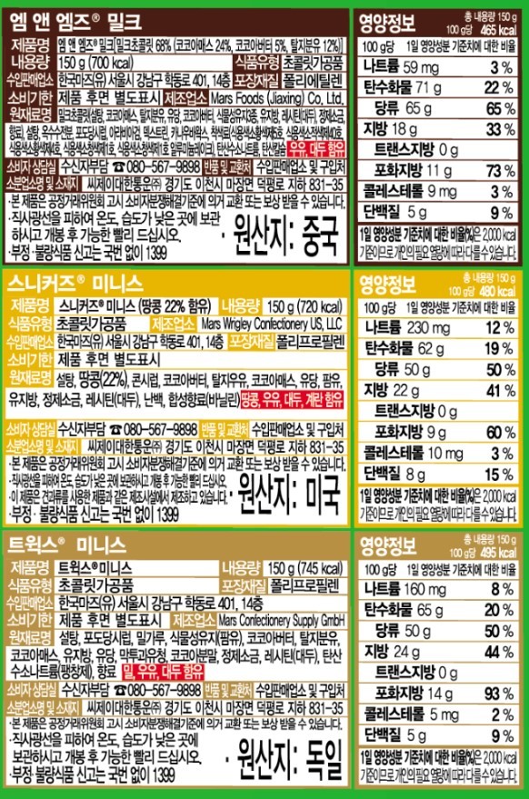 [마즈] 믹스드 기프팅 버켓 450g