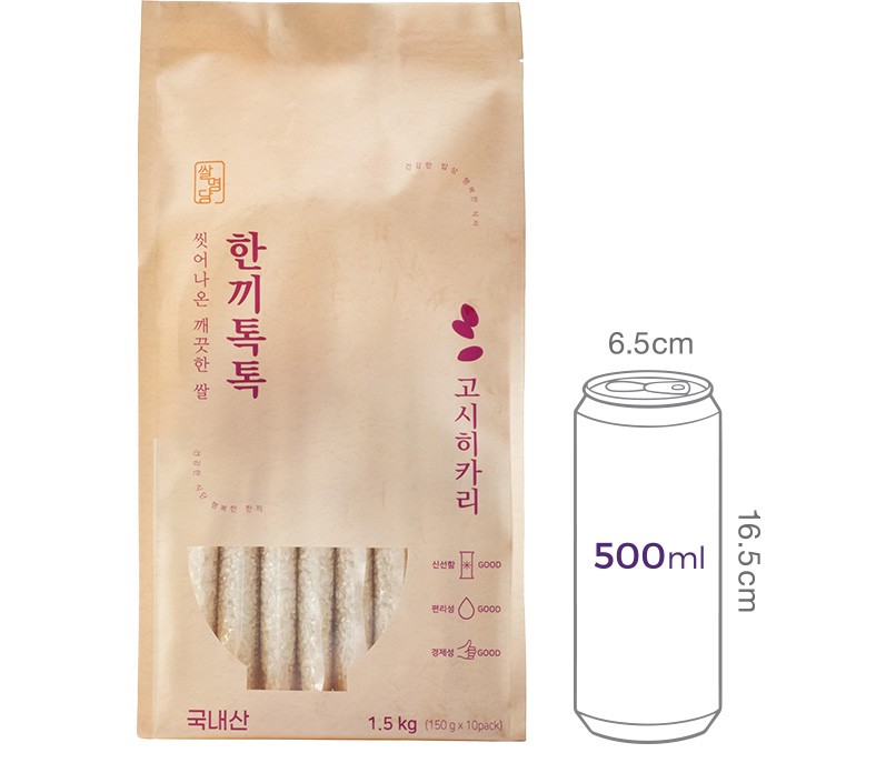[선물세트] 한끼톡톡 고시히카리 (1.5kg x 2)