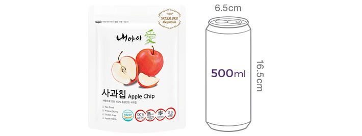[내아이애] 사과칩 12g