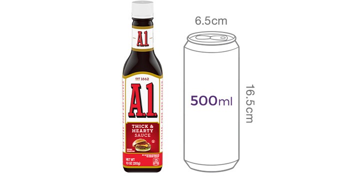 [크래프트 하인즈] A1 스테이크 소스 틱 앤 하티 283g