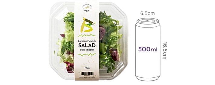[바름팜] 유러피안 크런치 샐러드 100g