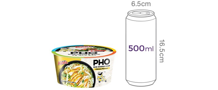 [쿵딘 포] 닭고기향 쌀국수 68g