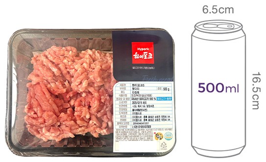 [하이포크] 한돈 뒷다리 다짐육 500g (냉장)