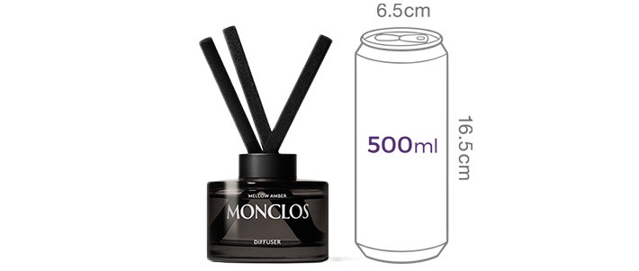 [몽클로스] 멜로우 앰버 디퓨저 150ml + 디퓨저 리드 세트