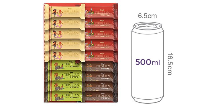 [일본디저트여행] 치도리야 티롤리안 컬렉션 18개입