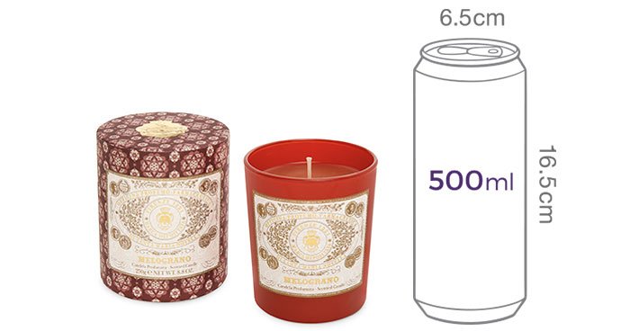 [산타마리아노벨라] 센티드 캔들 피렌체 1221 로사 노벨라