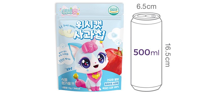 [위시캣] 사과칩 15g