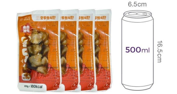 [모두의식단] 소스 가득 닭다리살 데리야키맛 100g*4