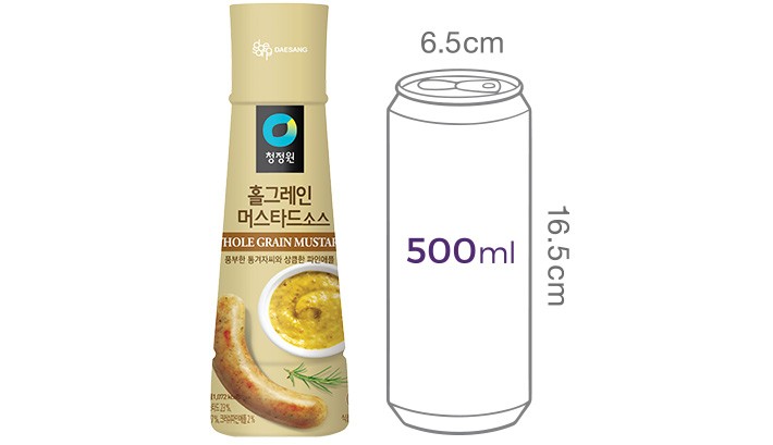 [청정원] 홀그레인 머스타드소스 320g