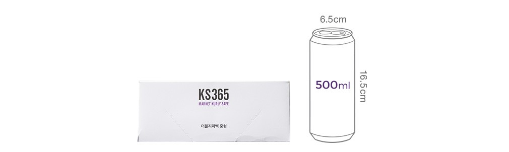 3. [KS365] 이중지퍼 안심 더블 지퍼백 (중) 70매