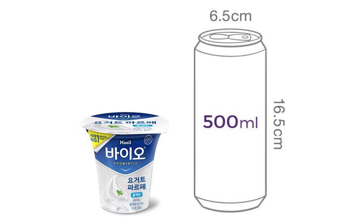 [매일] 바이오 요거트 파르페 아이스크림 220mL X 4개입