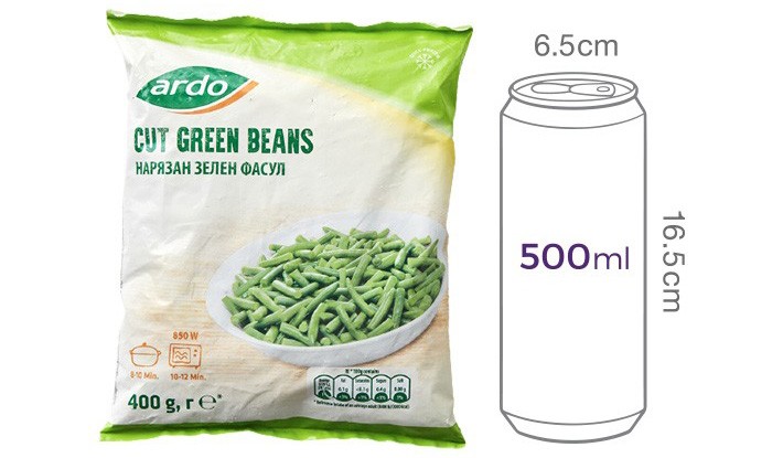 [ardo] 냉동 컷그린빈 400g