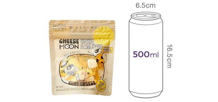 [치즈문] 큐브치즈 트러플&베이컨 40g
