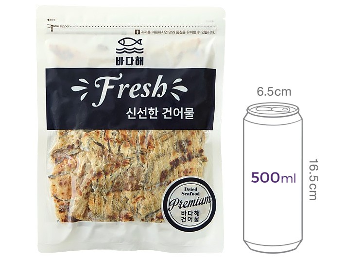 [바다해] 구운 어포채 200g