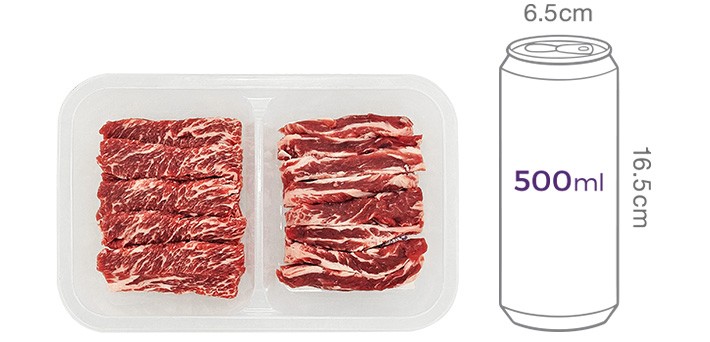 [미트엔조이] 호주산 꽃갈비/늑간 반반팩