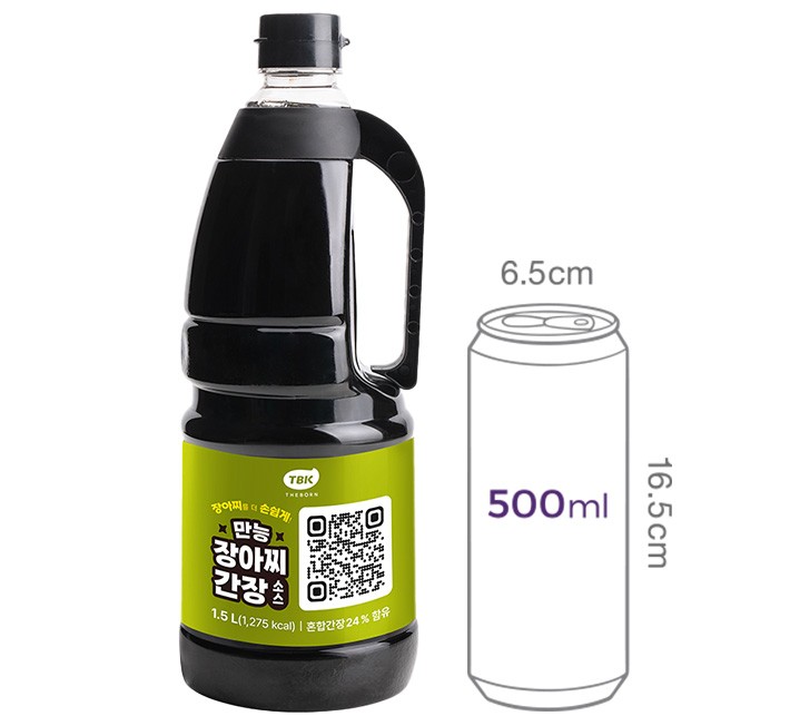 [더본] 만능 장아찌 간장소스 1.5L