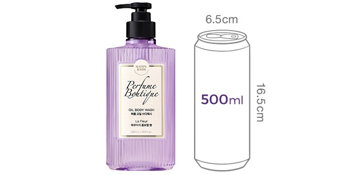 [해피바스] 퍼퓸부티크 오일 바디워시 라플레르 500ml