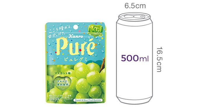 [칸로] 퓨레 구미 샤인머스캣 56g