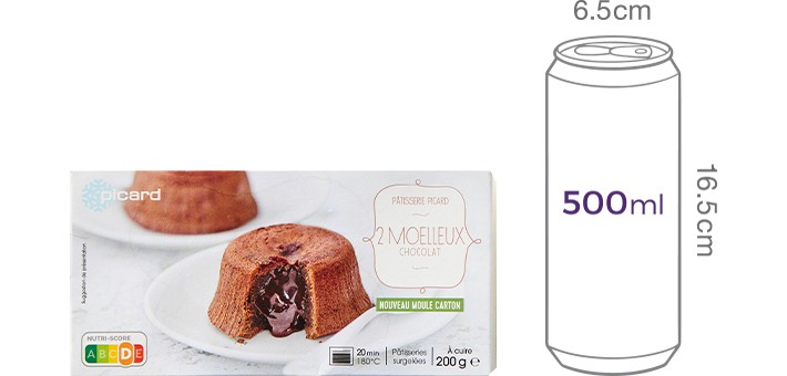 [Picard] 초콜릿 라바 케이크 (100g*2개입)