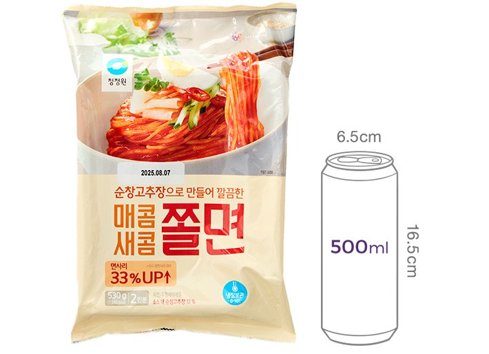 [청정원] 매콤새콤쫄면 2인분