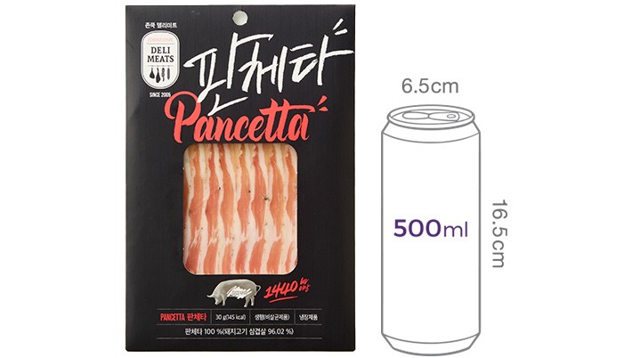 [존쿡델리미트] 판체타 슬라이스 30g