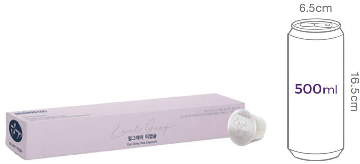 [메디프레소] 얼그레이 홍차 티캡슐 10개입