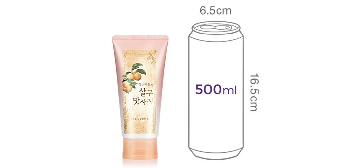 [온더바디] 드봉 살구맛사지 스크럽 앤 클렌징폼 120g