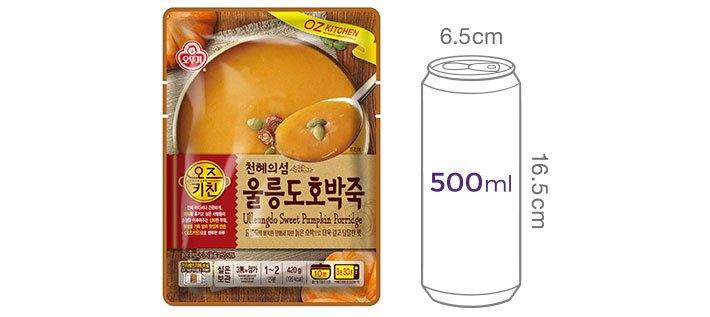 [오뚜기]오즈키친_울릉도호박죽 420g