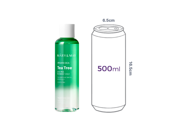 [마리엔메이] 비건 시카 티트리 아하 파하 블레미쉬 토너 200ml (+ 센서티브 수딩 젤 크림 1.5ml*5ea)