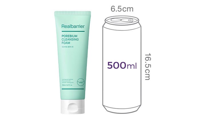 [리얼베리어] 모공비움 클렌징 폼 150ml