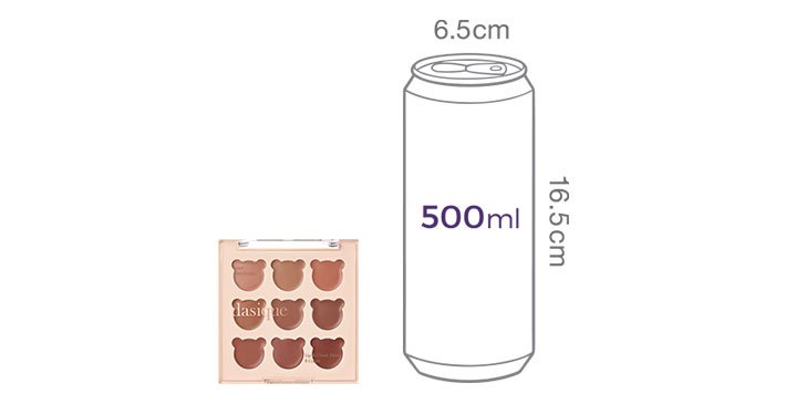 [데이지크] 무드 페인팅 립앤치크 팔레트 05 코지 베어