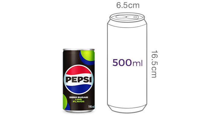 [펩시] 제로콜라 라임 (190mL X 6개)