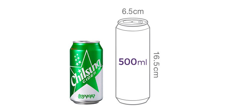 [롯데칠성] 칠성사이다 (350mL X 24개)