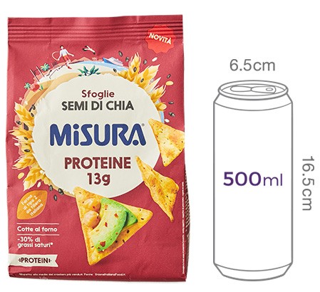 [미주라] 프로틴 치아씨드 크래커 170g
