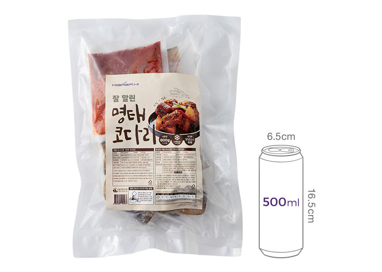 잘 말린 명태 코다리 800g (소스동봉) (냉동)