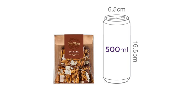 [이브뚜리에] 바크 초콜릿 코코넛&아몬드 밀크 110g