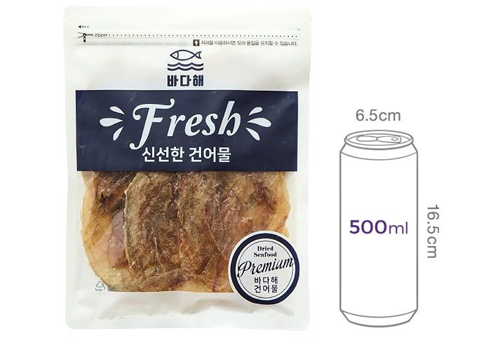 [바다해] 순살 조미아귀포 200g
