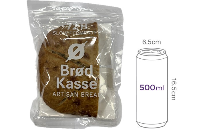 [브로드카세] 72시간 저당 호밀 사워도우 슬랩 하프 320g