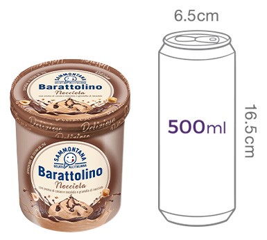 [사몬타나] 바라톨리노 카푸치노 아이스크림 800mL