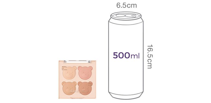 [데이지크] 블렌딩 무드 치크 16 브라운 베어