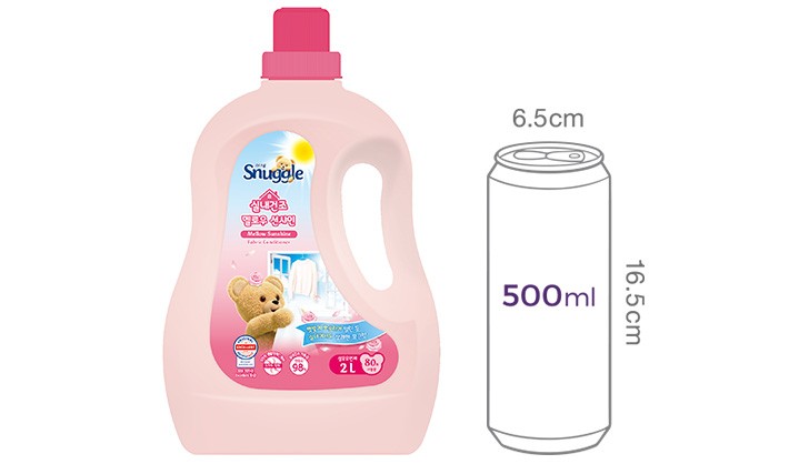 [스너글] 실내건조 섬유유연제 멜로우 선샤인 본품 2L