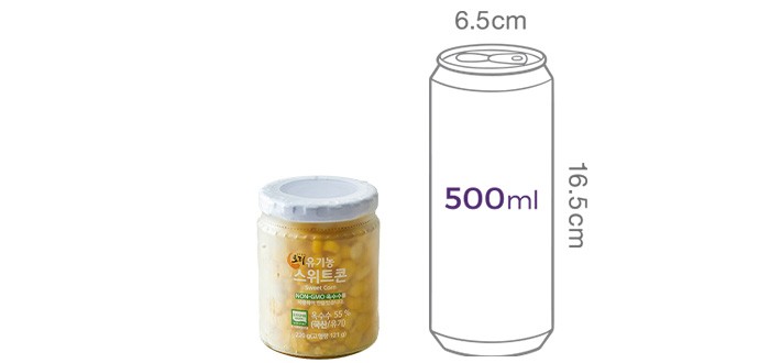 [토리] 국산 유기농 스위트콘 220g