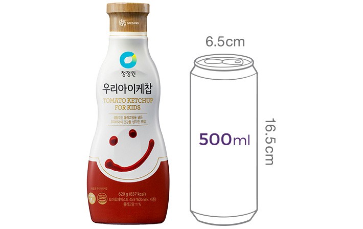 [청정원] 우리아이케찹 620g