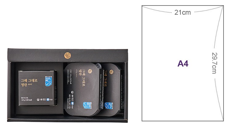 [선물세트] 백년가게 덕화명란 세트 1호