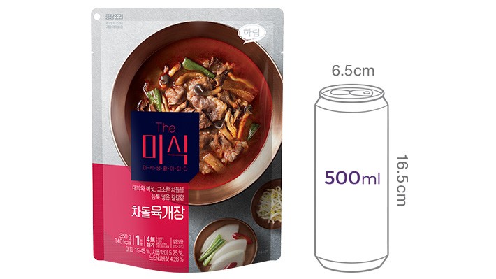 [하림 The미식] 차돌육개장 350g