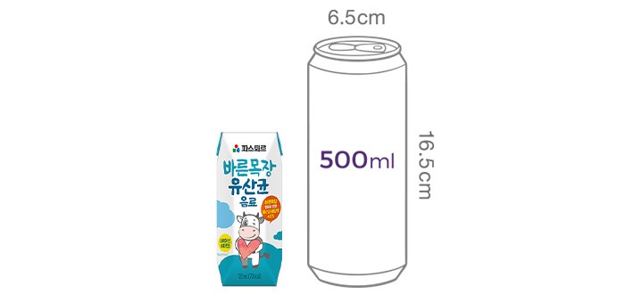 [파스퇴르] 바른목장 어린이 유산균 음료 (125mL X 24개)